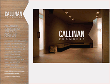 Tablet Screenshot of callinanchambers.com